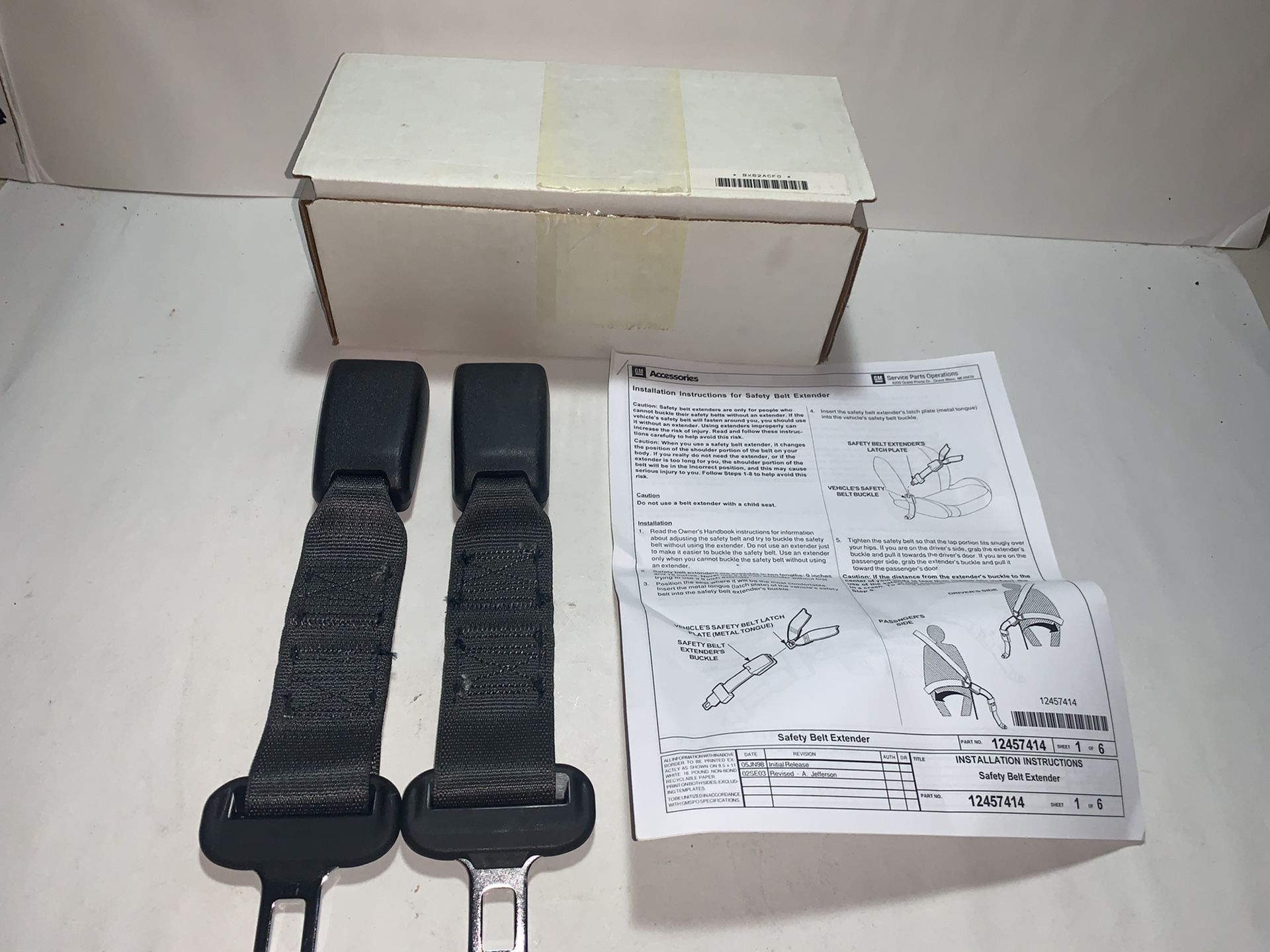 GM Motors Seat Belt Extension
