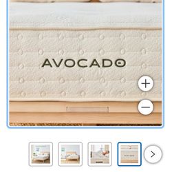 King Brand new in box Avocado natural mattress! I can deliver 
