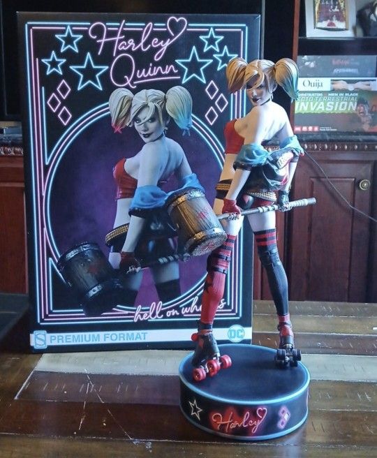 Harley Quinn Hell On Wheels Statue