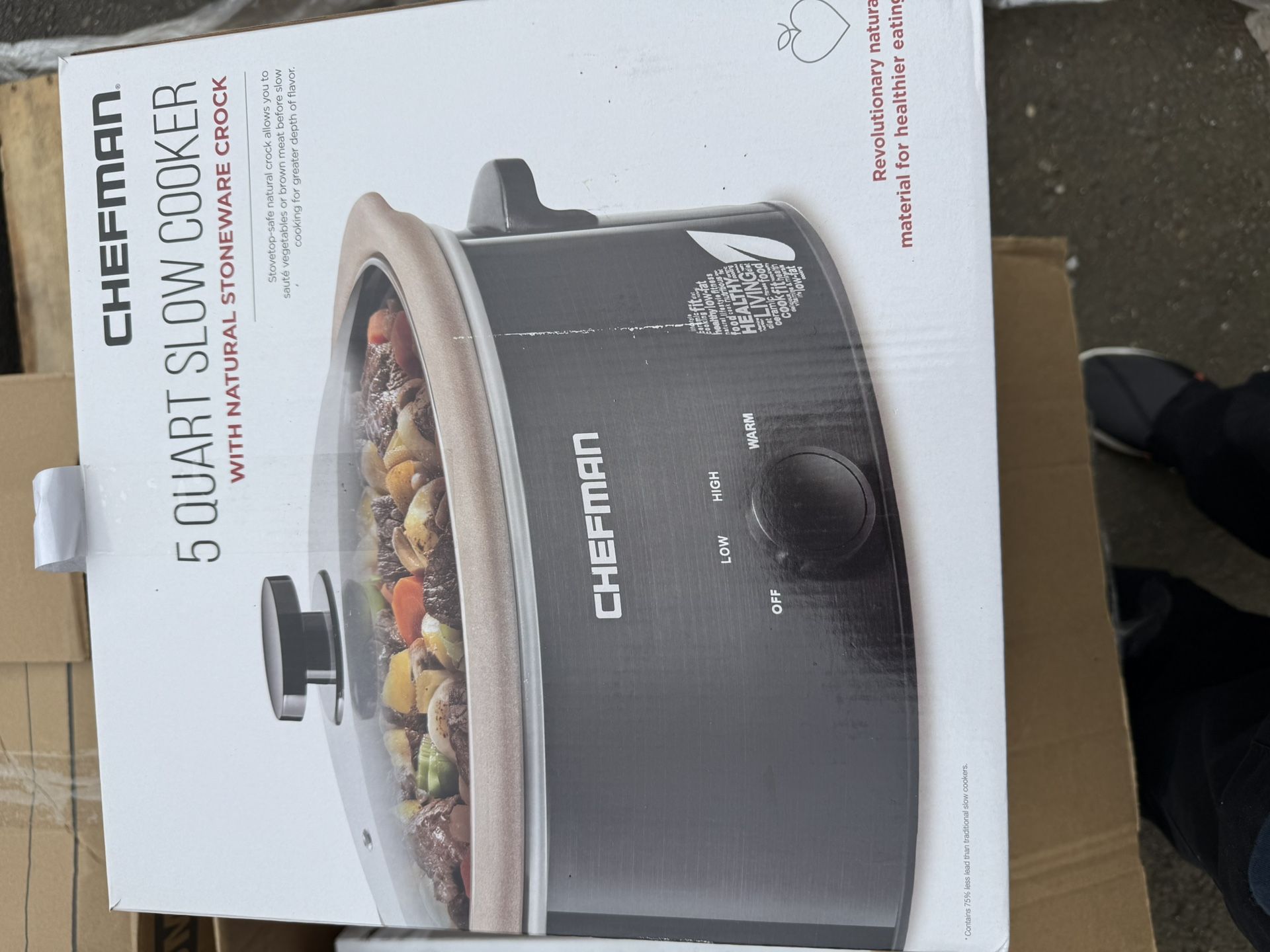 Chefman 5 Quart Slow Cooker
