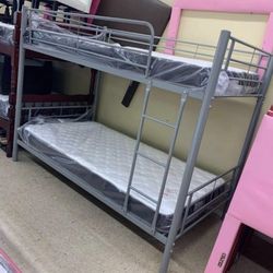 New Bunk Bed With Mattress 