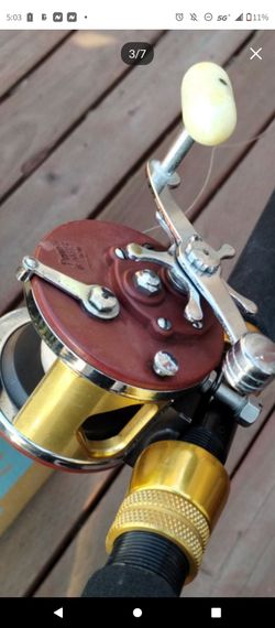 Penn jig master 500 with Tiburon housing