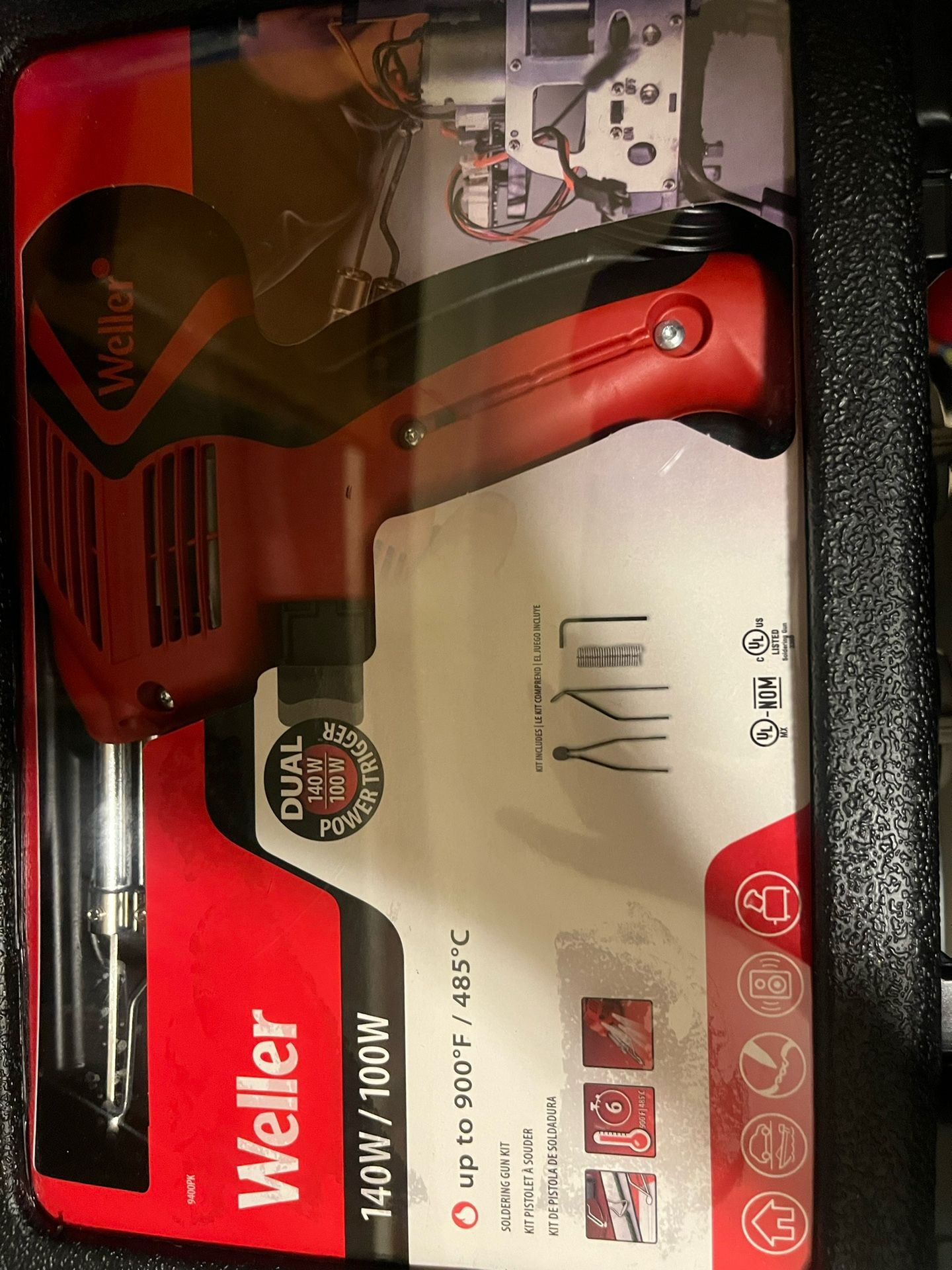 WELLER ELECTRIC SOLDERING POWER GUN