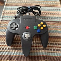 Nintendo 64 Black Controller