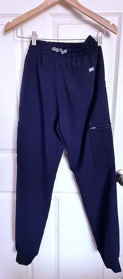 Figs XS Navy High Waisted