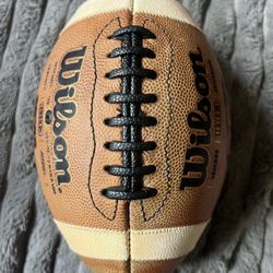 Wilson GST Leather Football