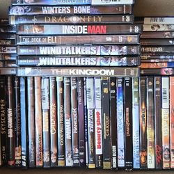 Lot Of 65 DVDS & Blu-ray