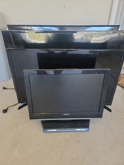 4 Broken TV's For Repair Or Parts