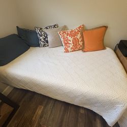 Twin Bed Includes Frame And Two Mattresses 