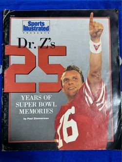 Sports Illustrated 25 Years Of Super Bowl Memories. From 1991. Fair Conditions