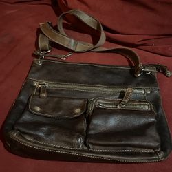 Fossil Leather Purse 