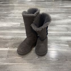 Ugg Tall Gray Boots Size 5 Womans 