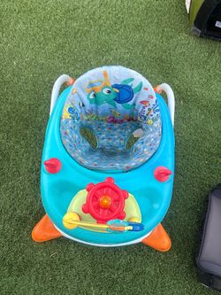 Baby Walker with Ocean Theme Activity Tray