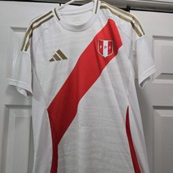 Jersey Peru Home Official  Bicolor- ADIDAS 2024