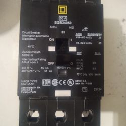 EGB34050 50A Square D  240V/480Y/277V