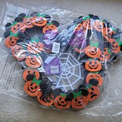 Disney Minnie Mouse Halloween Wreath 