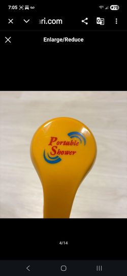 Portable shower