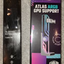 Cooler Master GPU ARGB stand & 12VHPWR 16AWG PSU Cable extension kit