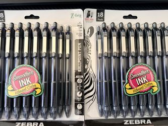 New Zebra Ballpoint pen×2