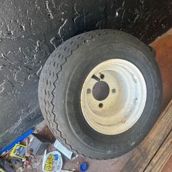 Not Free Golf Car New Tire