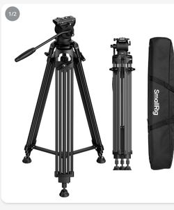 SmallRig FreeSpeed Aluminum Video Tripod with Fluid Head – New