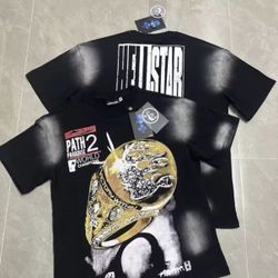 hellstar shirt medium and large