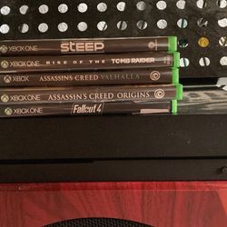 Xbox One X – True 4K Model (Black) – 1TB – Perfect Condition + Games 