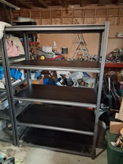 Heavy Duty Metal Storage Shelving Unit