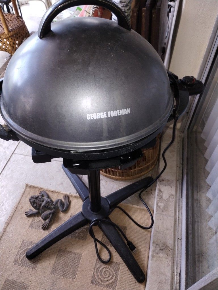 George Foreman Electric Grill Great For Apartment Or Condo
