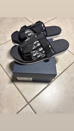Dior Oblique Jacquar slides