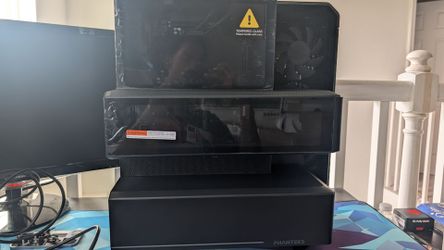 Phanteks EX5 Max Case + 360mm LCD Screen CPU AIO