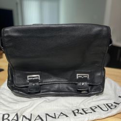 Banana Republic Leather Briefcase