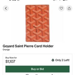 Goyard Saint Pierre Wallet/Card Holder