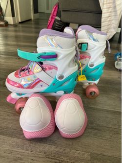 Girls Roller Skates size 13c-3y