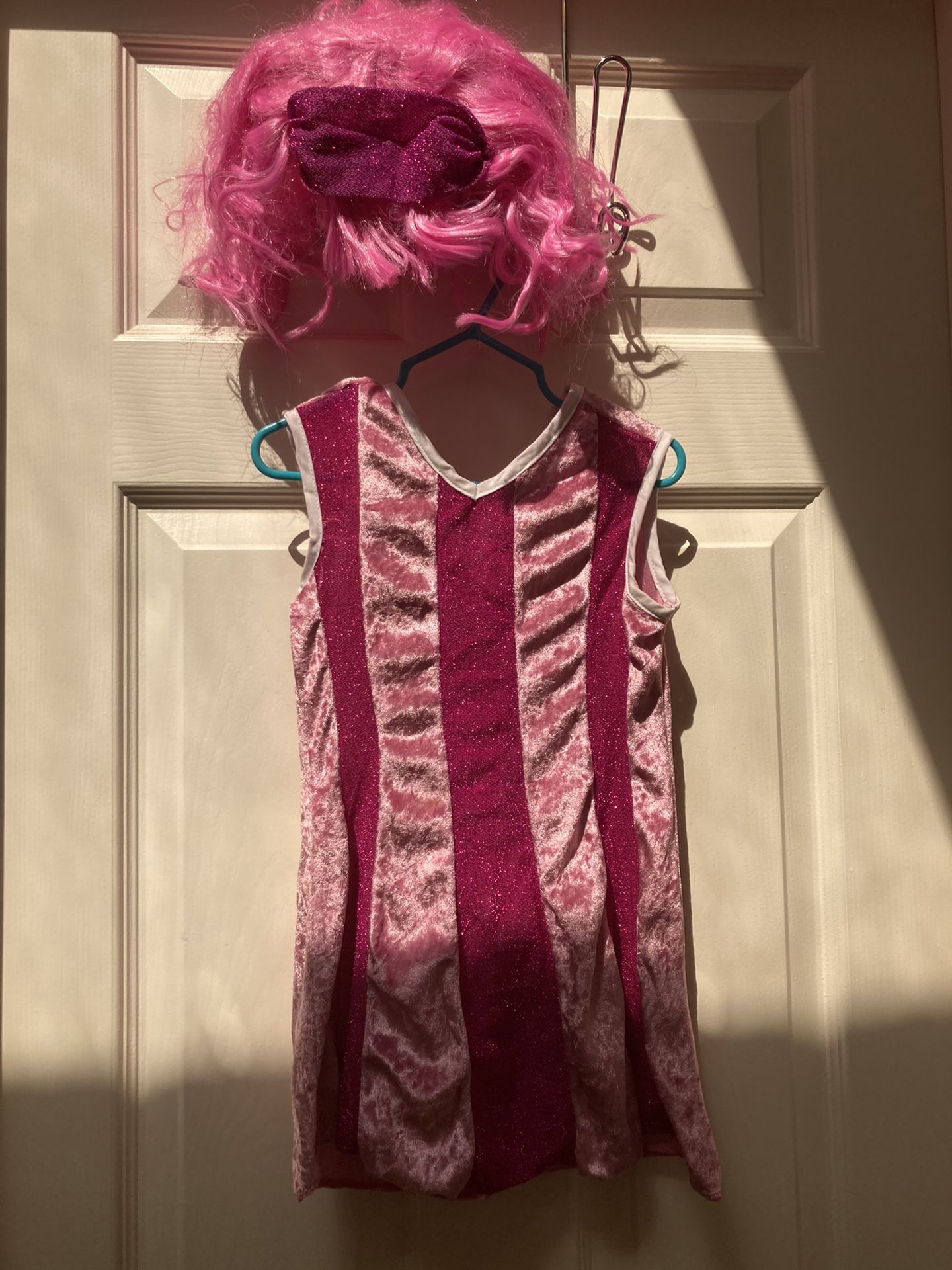 Stephanie LazyTown Girl Kids Halloween Costume Sz 4-6 years