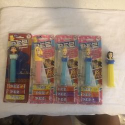 PEZ Vintage Disney Princess Candy Dispensers  Lot