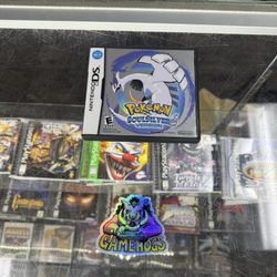 Pokemon Soul Silver DS Authentic $230 Gamehogs 11am-7pm