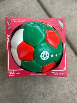 Title: FIFA World Cup Qatar 2022 Soccer Ball Size 5 – $10