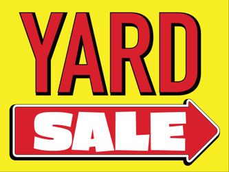 Yard Sale Saturday/Sabado Aug. 8th