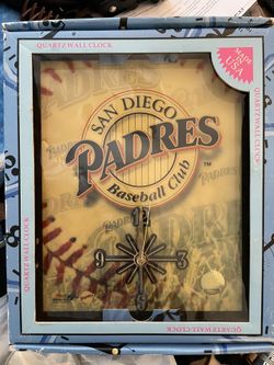 SAN DIEGO PADRES CLOCK 