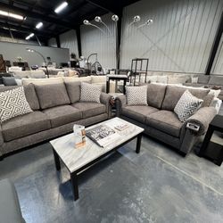 2pc Venice Sofa & Love Seat