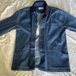 Folk Denim Jacket Size M | Brand New With Tags | Premium Casual Trucker Style