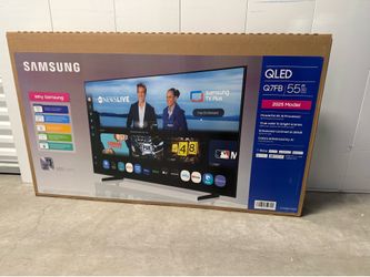 SAMSUNG 55” QLED SMART TV 4K UND NEW IN BOX SEALED! PRICE FIRM!