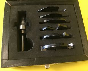 Warrior 68871 Carbide Tip Three Wing Slotting Cutter Router Bit Set 7 PC GOOD CONDITION for Sale in Azalea Park FL OfferUp