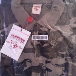 Supreme True Religion Applique Polo SZ-M 