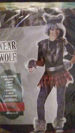 Werewolf girl costume