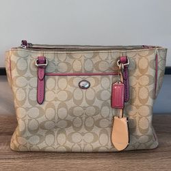 Coach Tote WITH NO HANDLES