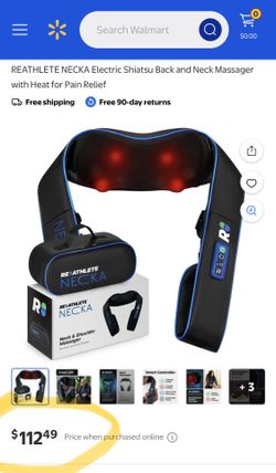 Shiatsu Neck & Shoulder Massager w/ Heat Therapy