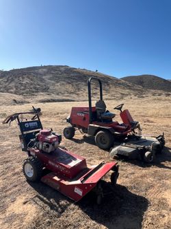 Brush clearing works