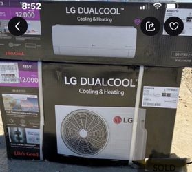 LG DualCool 12000 BTU Mini Split System